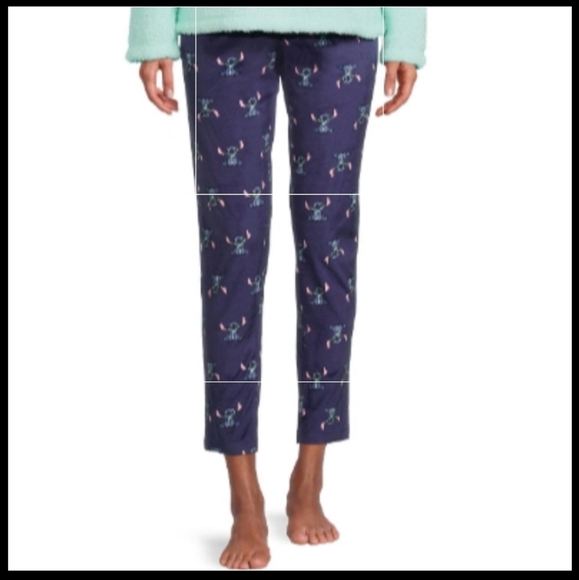 Disney STITCH Soft Velour Pajama Pants - Picture 6 of 6